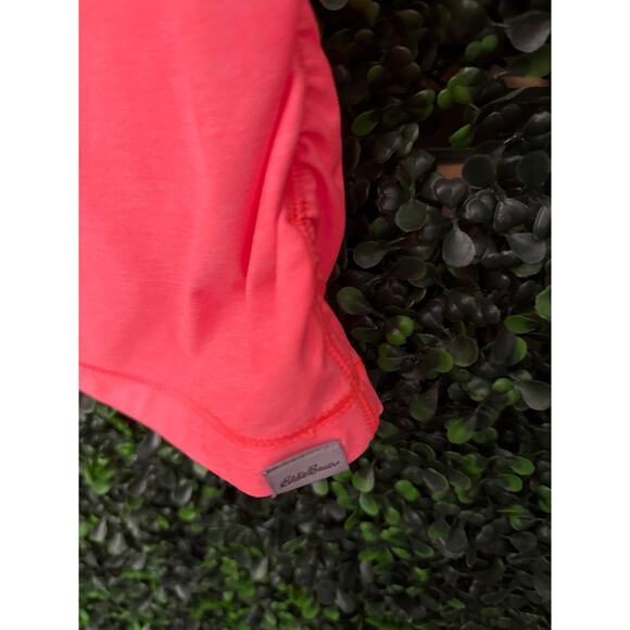 Eddie Bauer, neon orange, workout Shirt, women’s size S - Picture 5 of 7